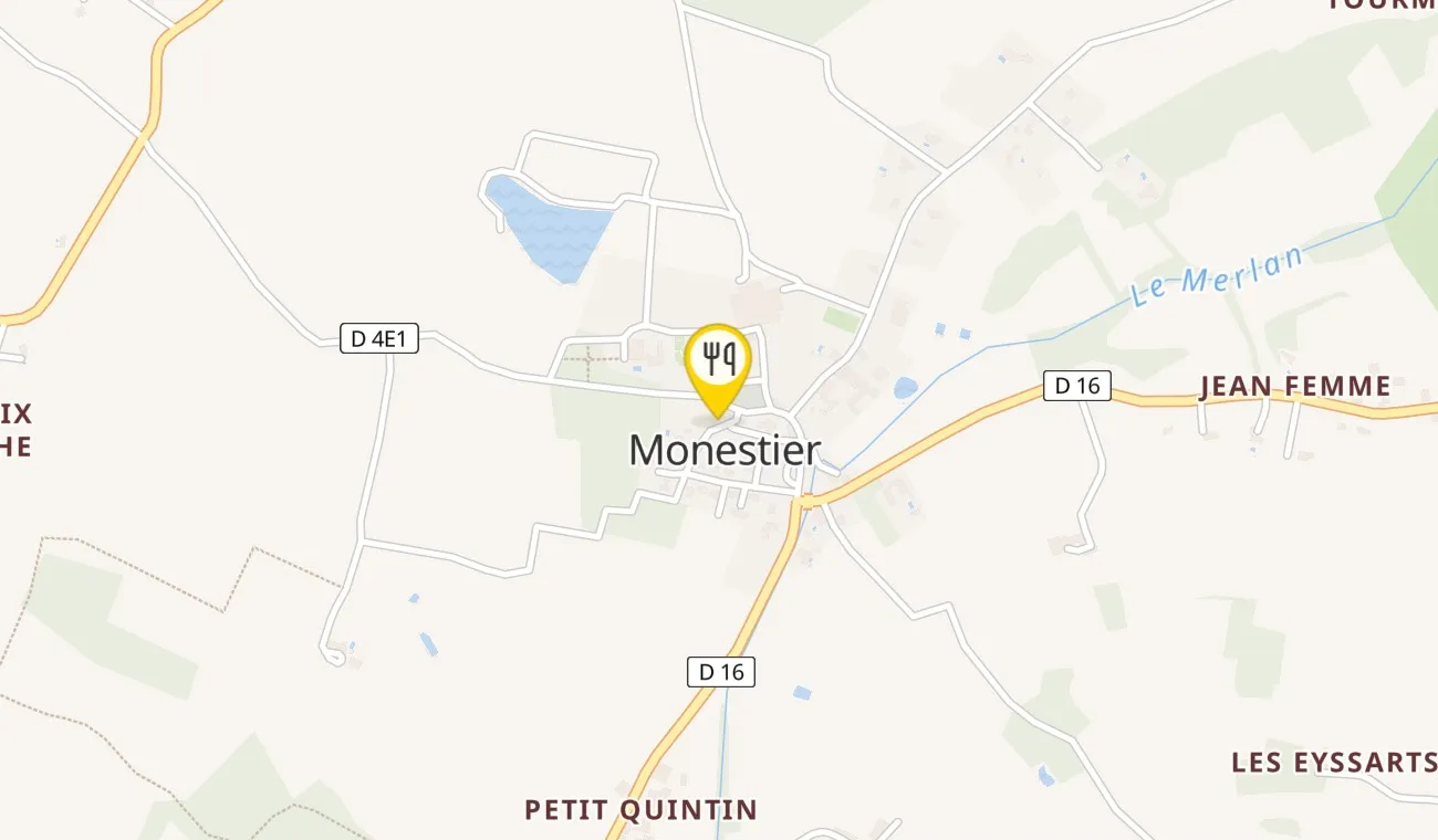 Plan — Le Relais de Monestier
