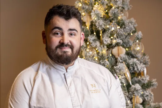 Thibault Nizard is the new chef at the Auberge des Templiers