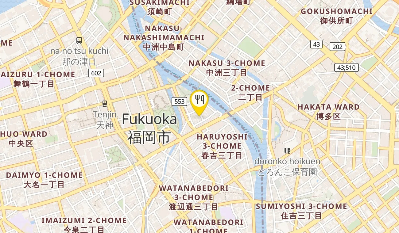 Map — Sushi Bunpei