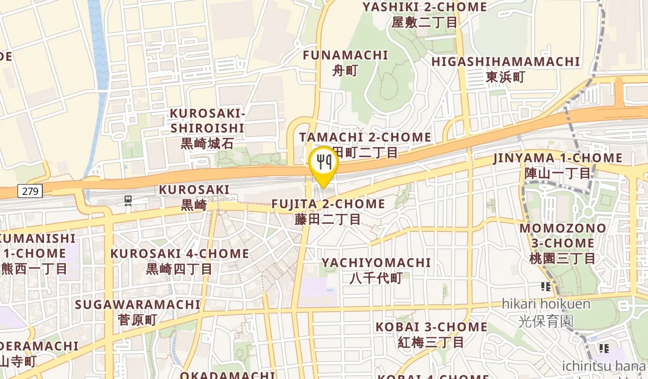 Map — Oryori Matsuyama