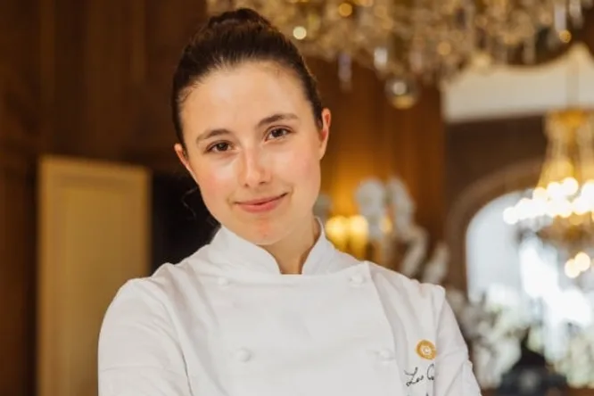 Rosalie Boucher, the new signature pastry chef at Domaine Les Crayères
