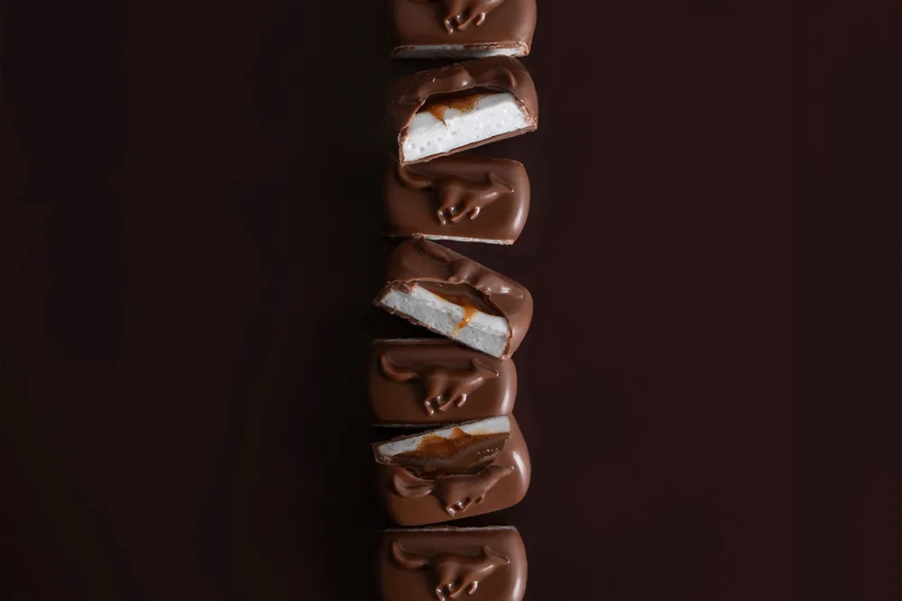 La Barre Guimauve Caramel © Yann Couvreur Pâtisserie