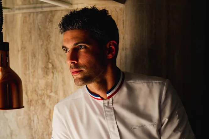 Guillaume Goupil signs chef's meals for two Transat Jacques Vabre skippers