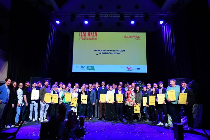 Rekordna noč slovenske gastronomije: razglašeni najboljši po izboru Gault&Millau Slovenija 2026