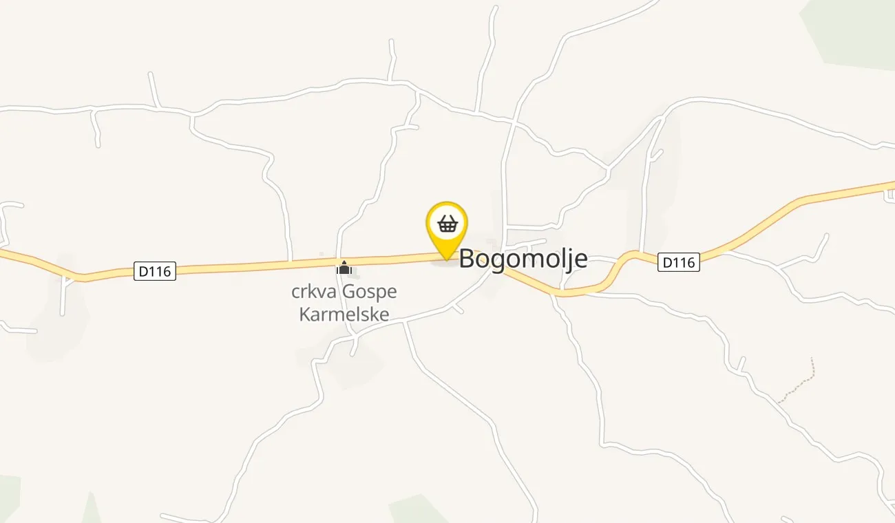 Map — Rajski vrt Radojković