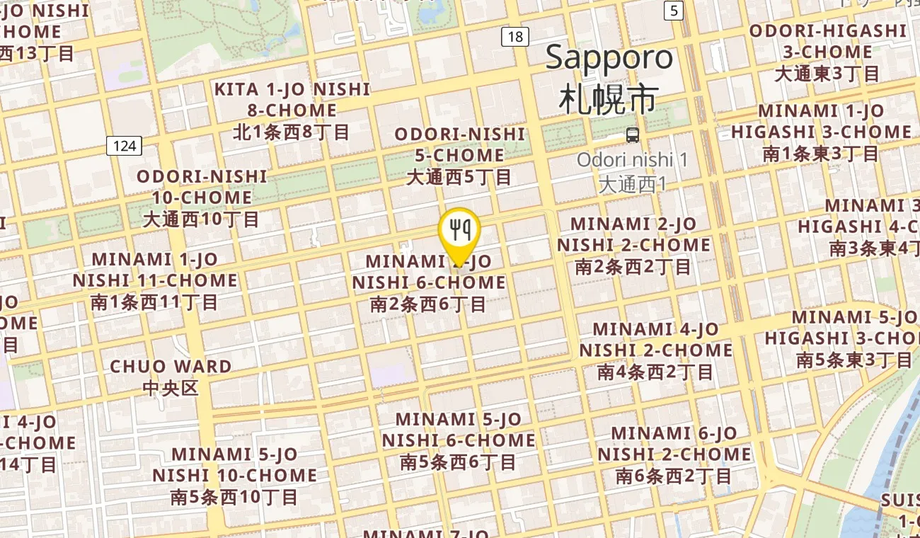 Map — Sushi Ikko