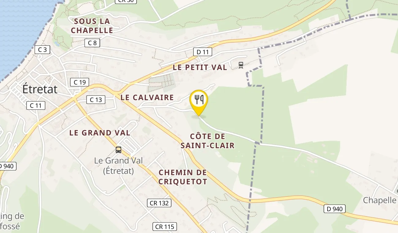 Plan — Racines - Domaine Saint Clair