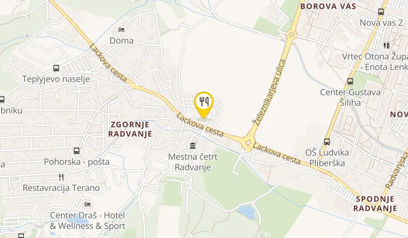 Zemljevid — Gostilna pri Lipi