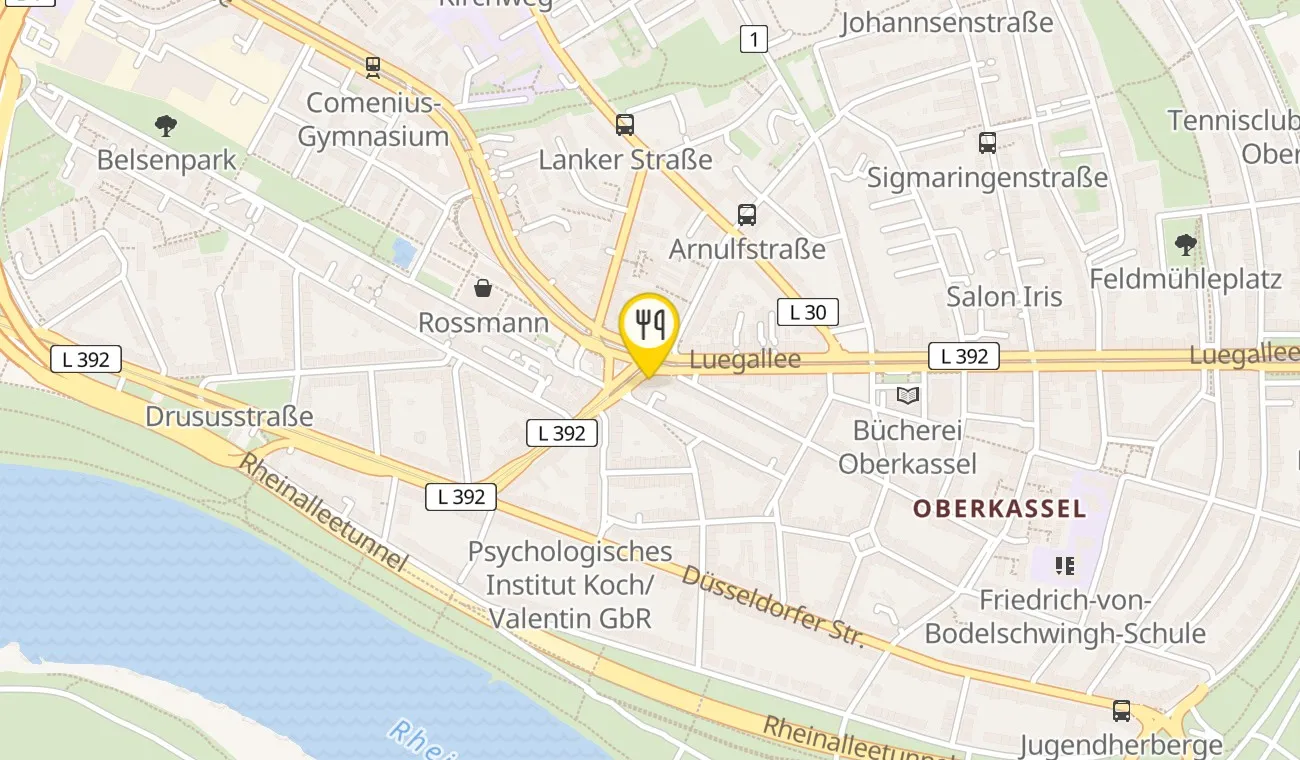 Map — Brasserie Hülsmann