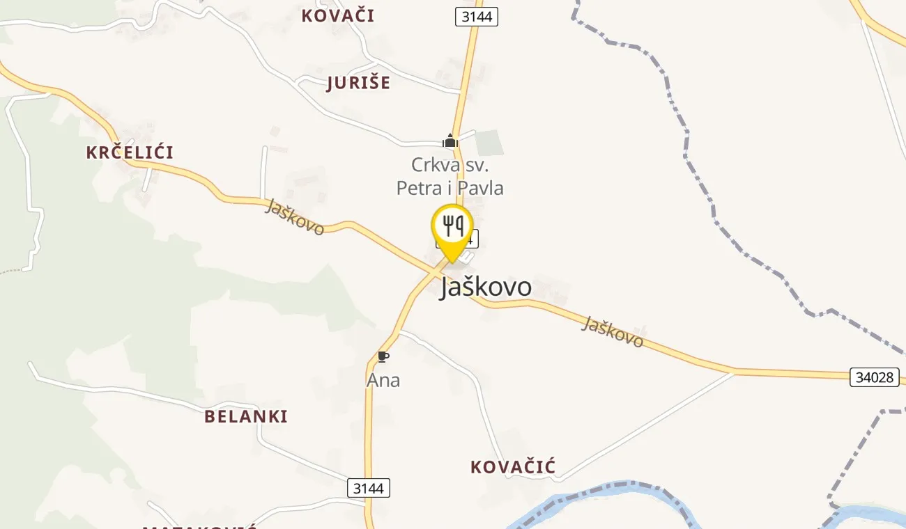 Map — Restoran Žganjer