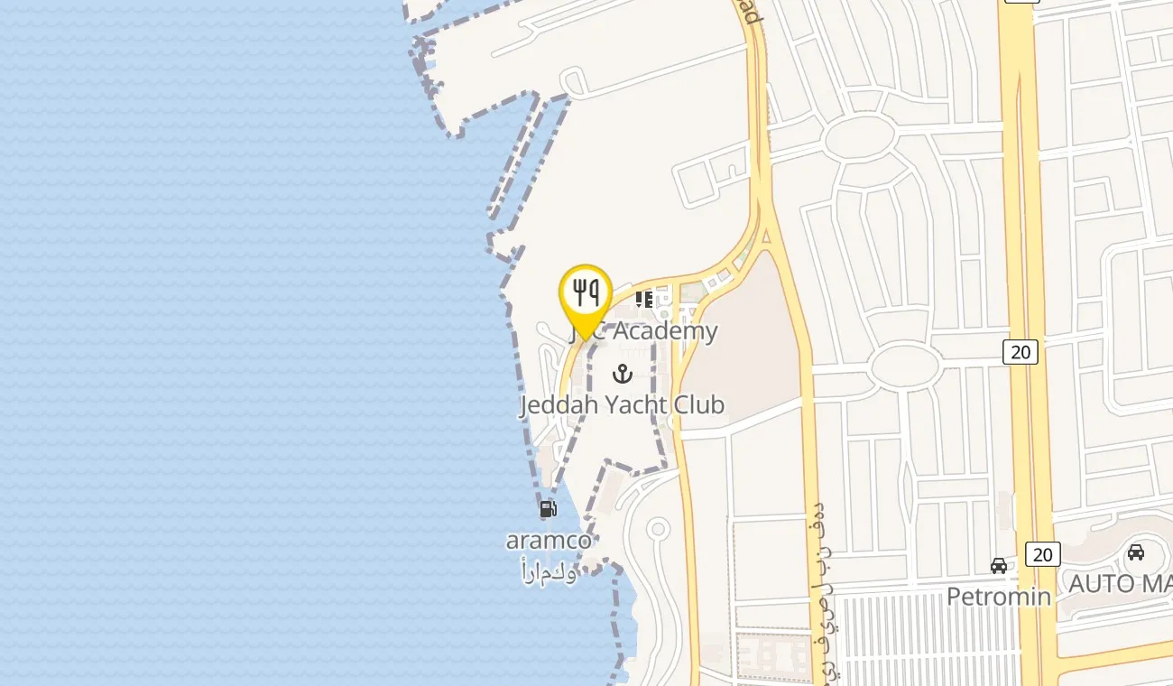 Map — Twina Seafood Jeddah Yacht Club