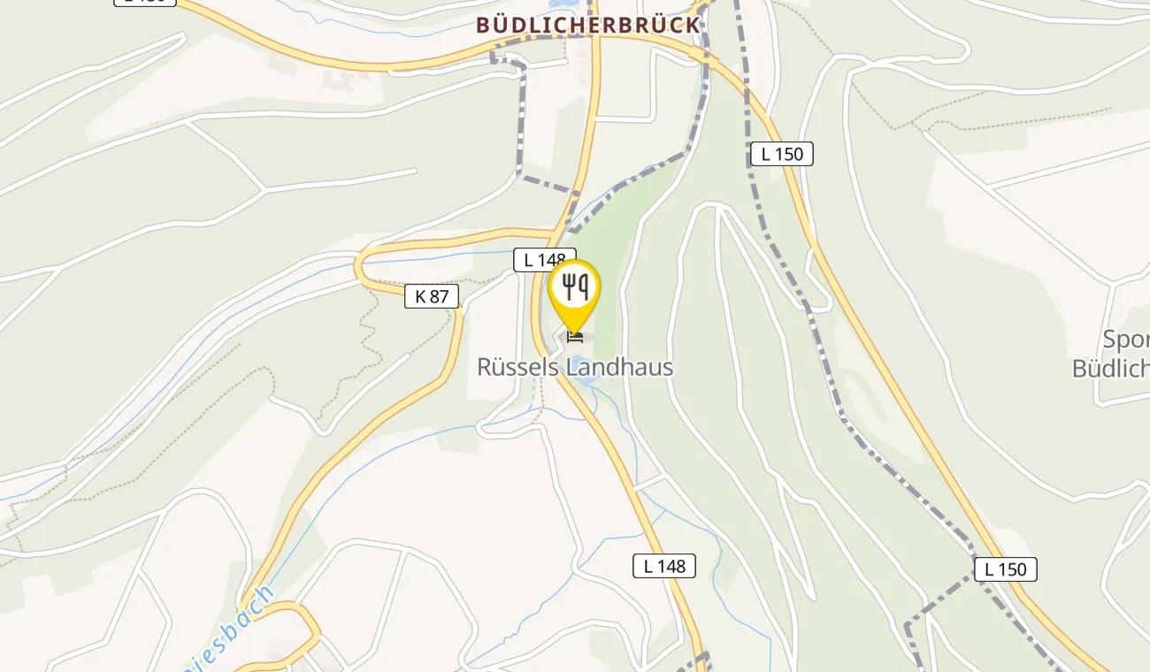 Map — Gourmetrestaurant Rüssel’s Landhaus