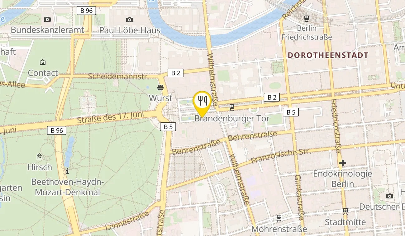 Karte — Lorenz Adlon Esszimmer