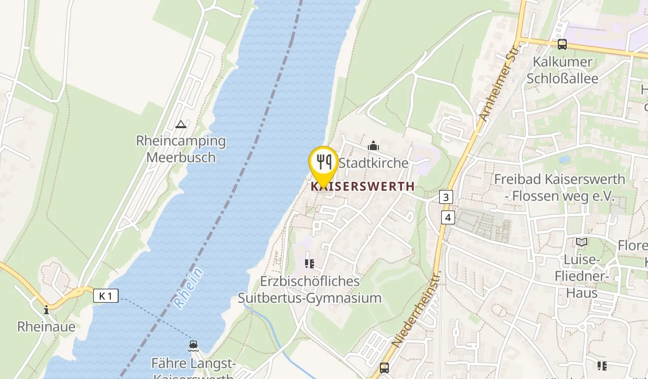 Karte — Im Schiffchen
