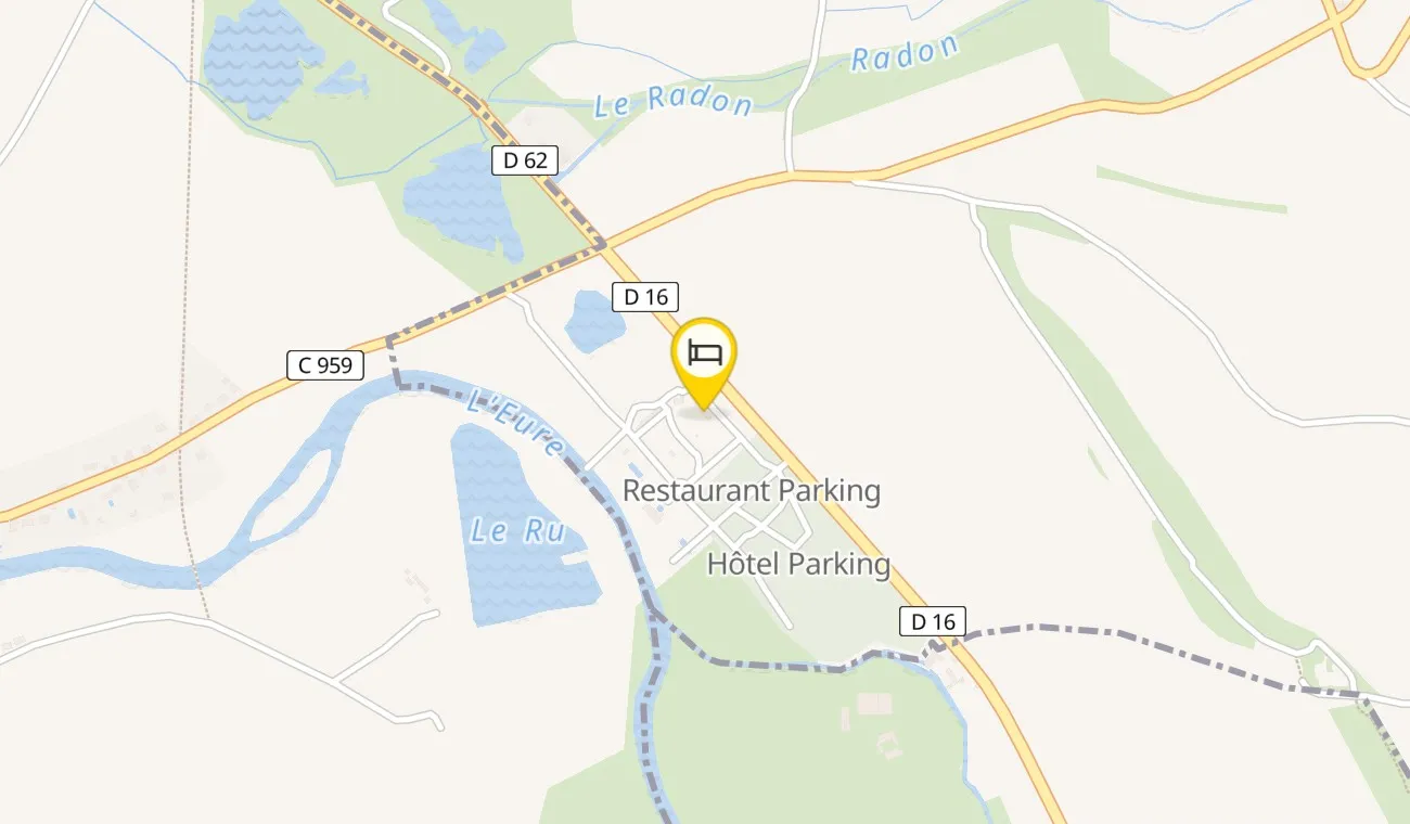 Map — Domaine de Primard