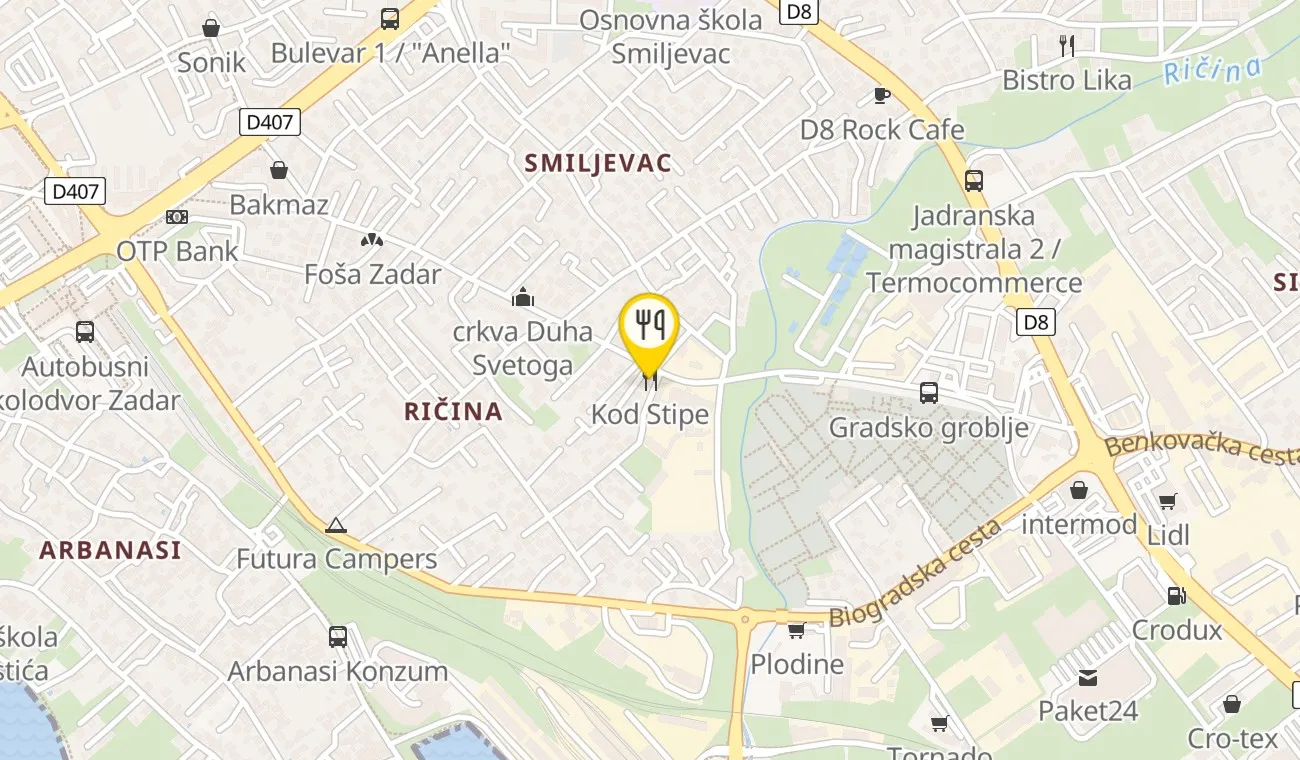 Map — Kod Stipe