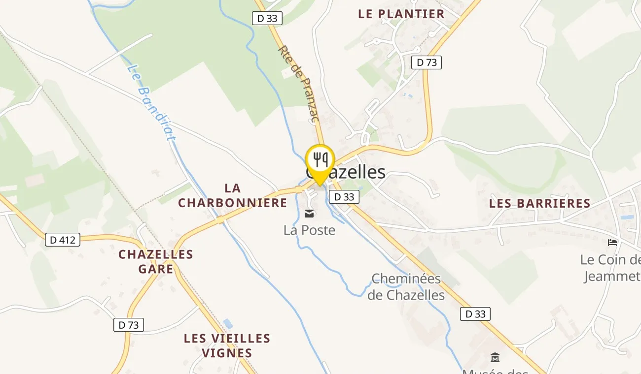 Map — La Flambée