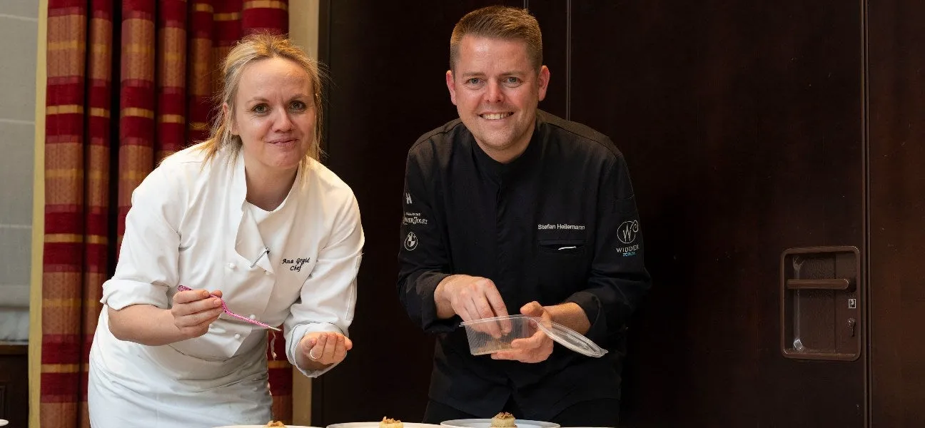 Chefovi Ana Grgić Tomić i Stefan Heilemann pripremali su gala večeru na dodjeli Gault&Millau trofeja