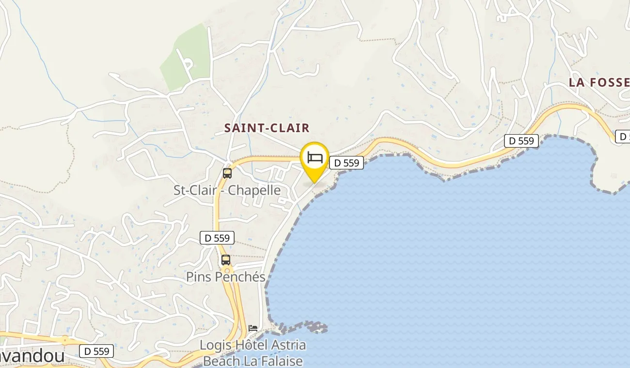 Map — Le Roc Hôtel