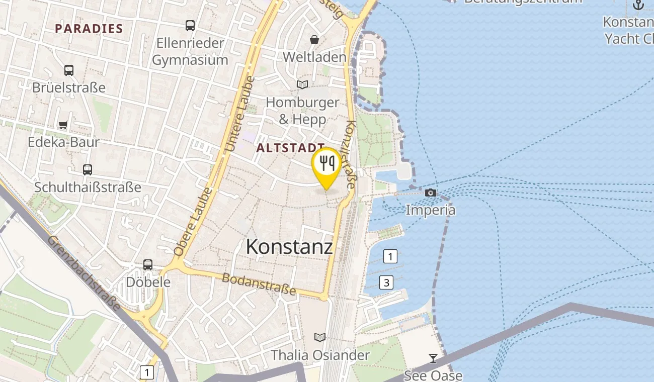 Map — Brasserie Colette Tim Raue