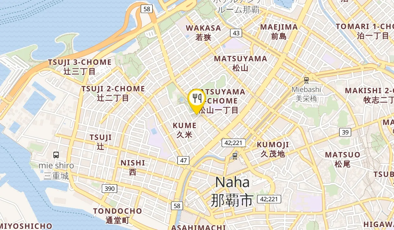 Map — PASTAIONE OKINAWA