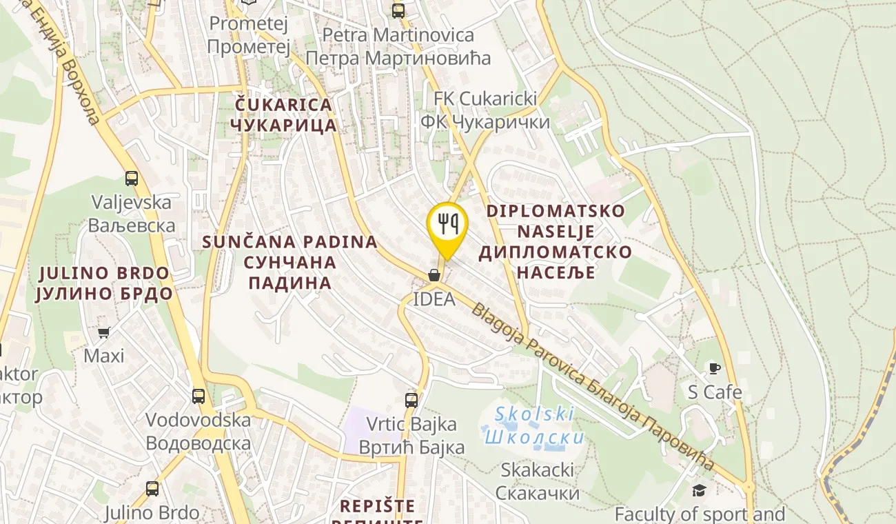 Map — SPICE CAFE&RESTAURANT