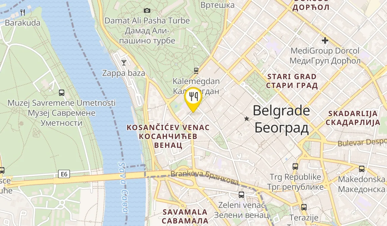 Mapa — BURGER HOUSE BROS