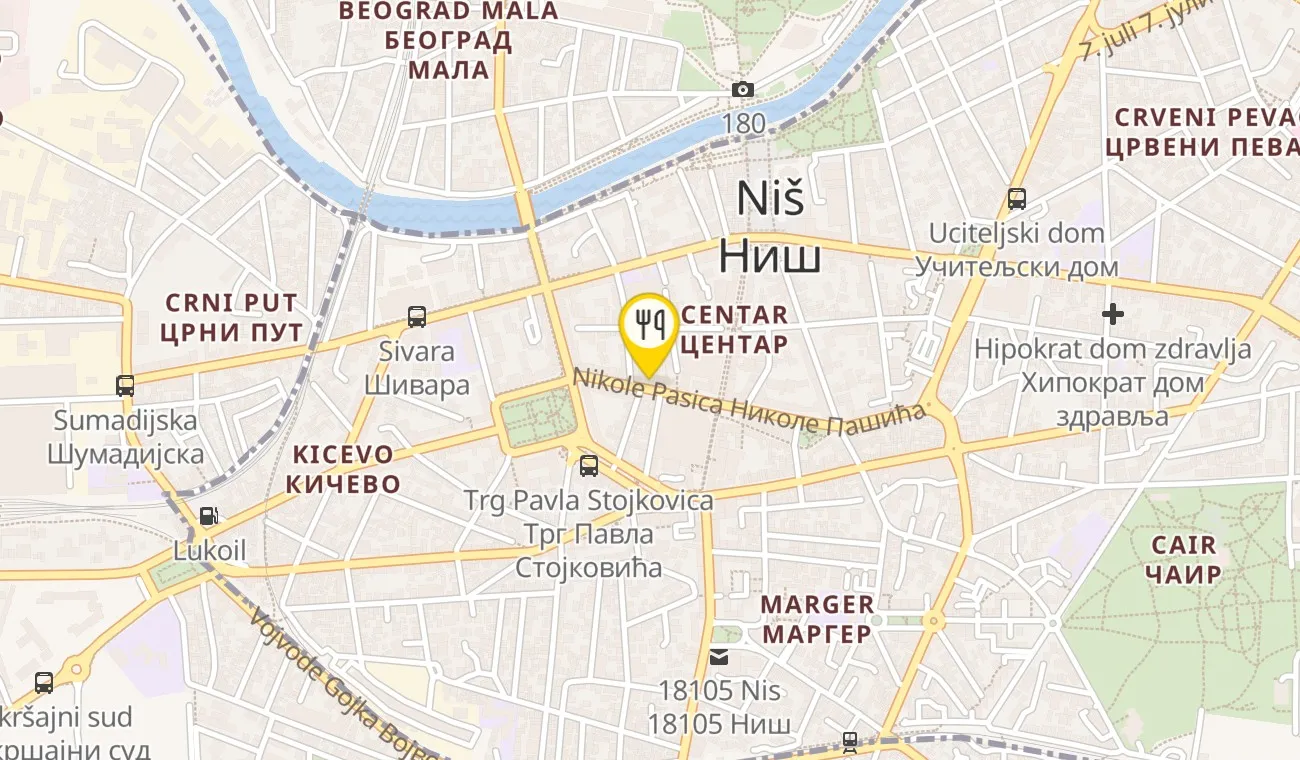 Mapa — STAMBOLIJSKI RESTORAN