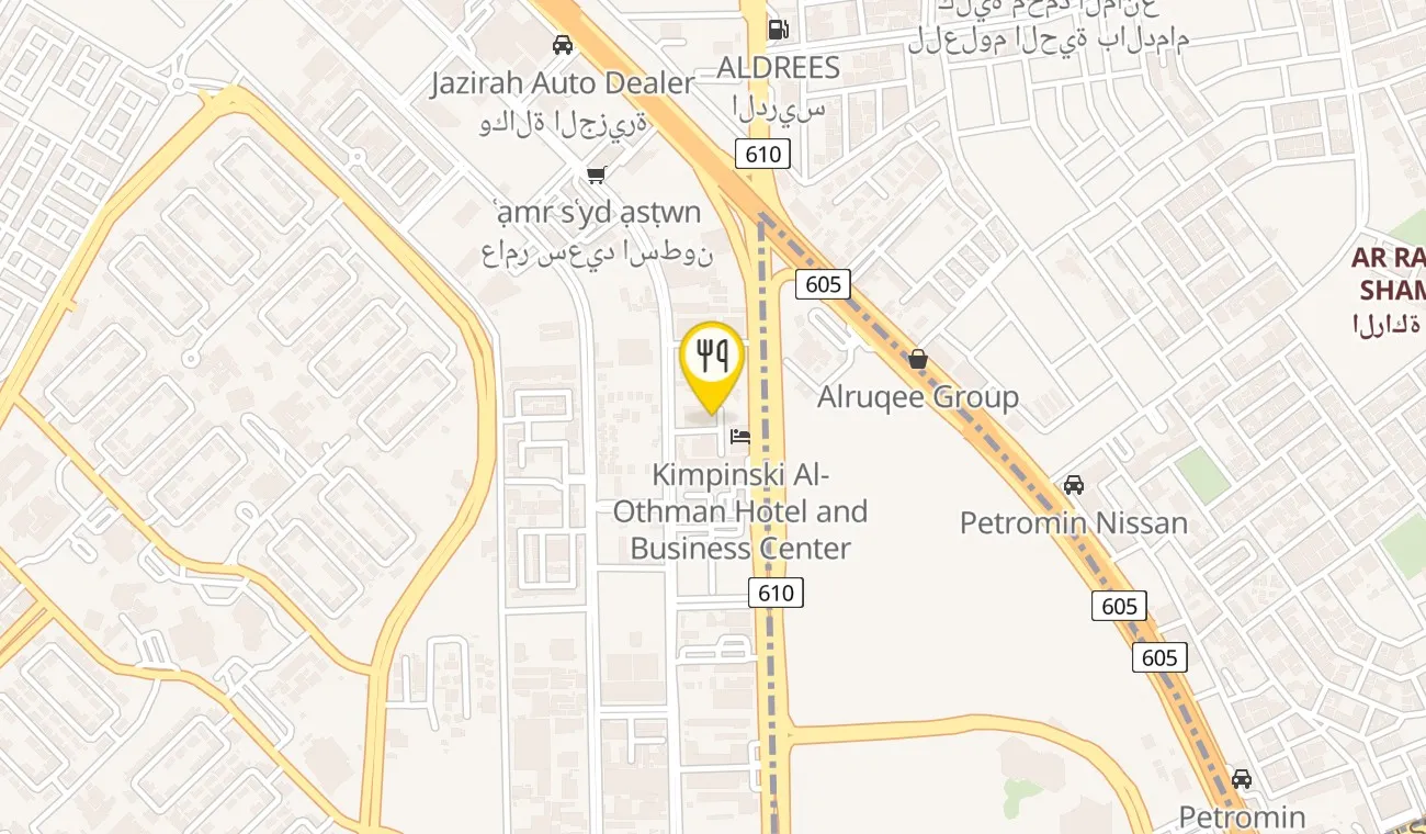 Map — Salvaje - Kempinski Al Othman Hotel Al Khobar