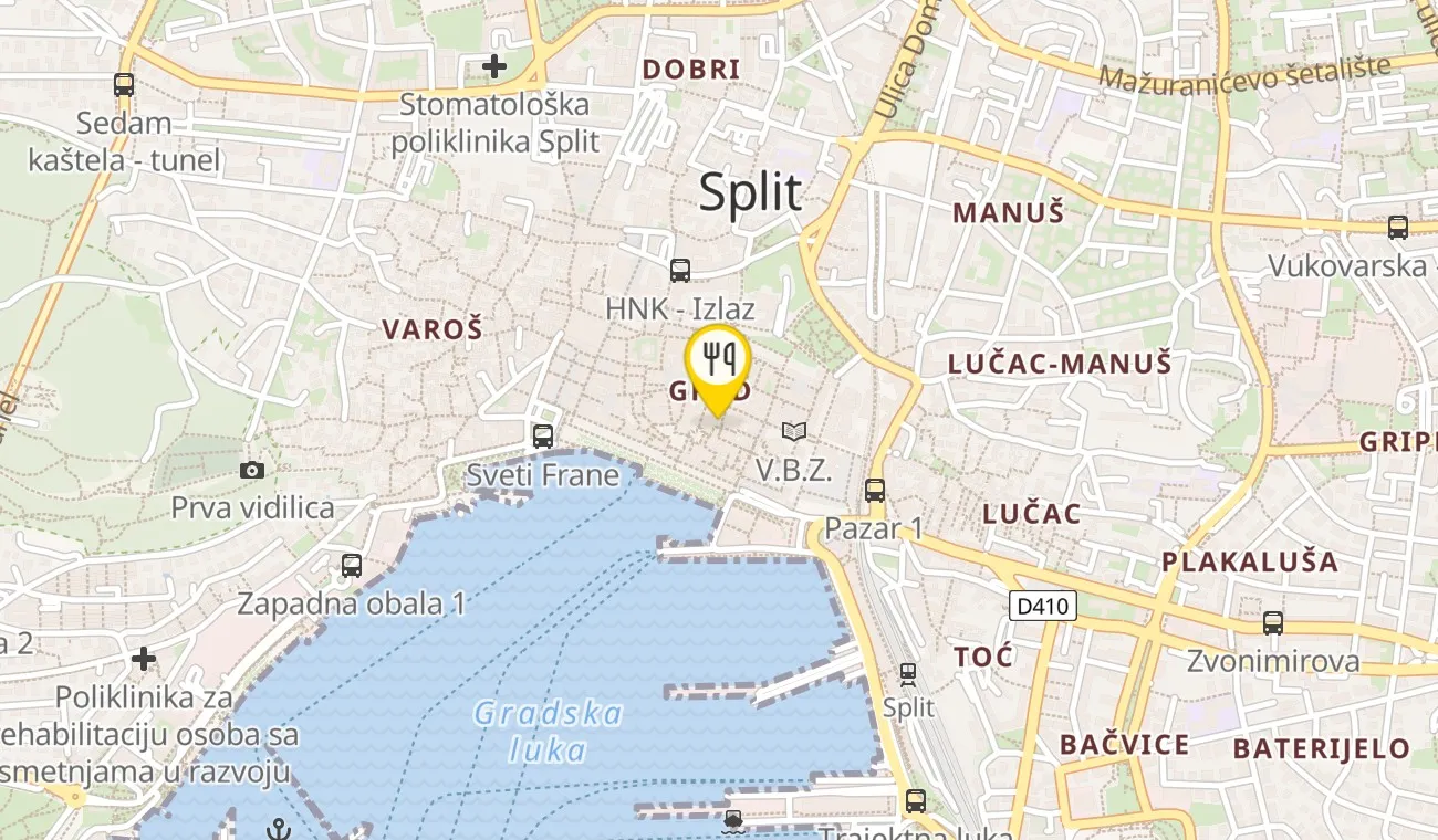 Karta — Bota Šare Oyster & Sushi bar
