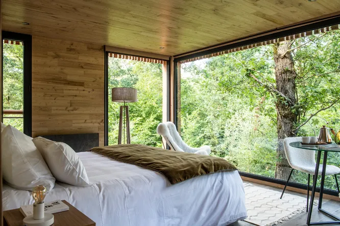 Our hotels for a night in the forest