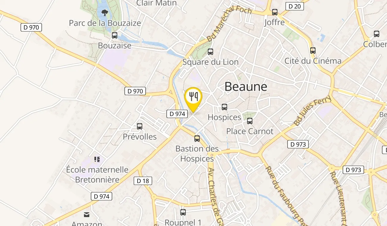 Plan — La Buissonnière