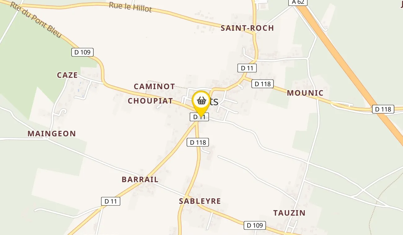 Plan — Château Jouvente