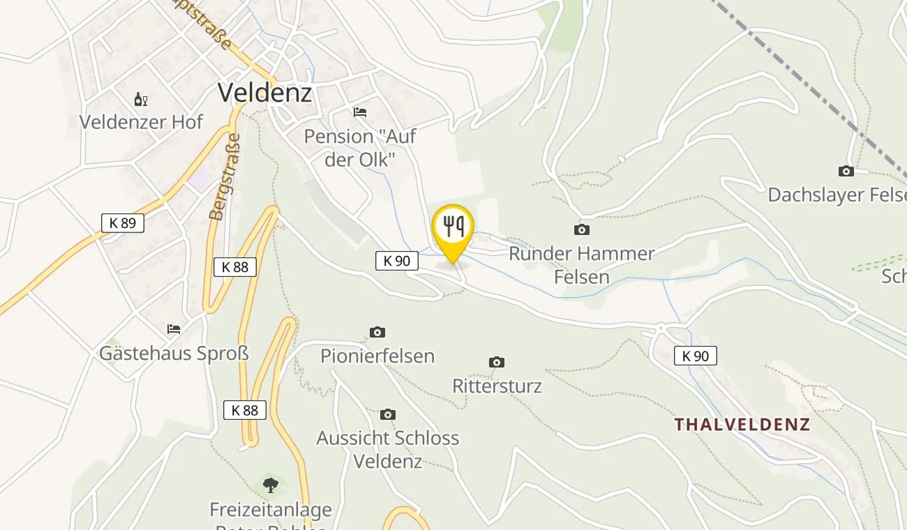 Karte — Restaurant Rittersturz