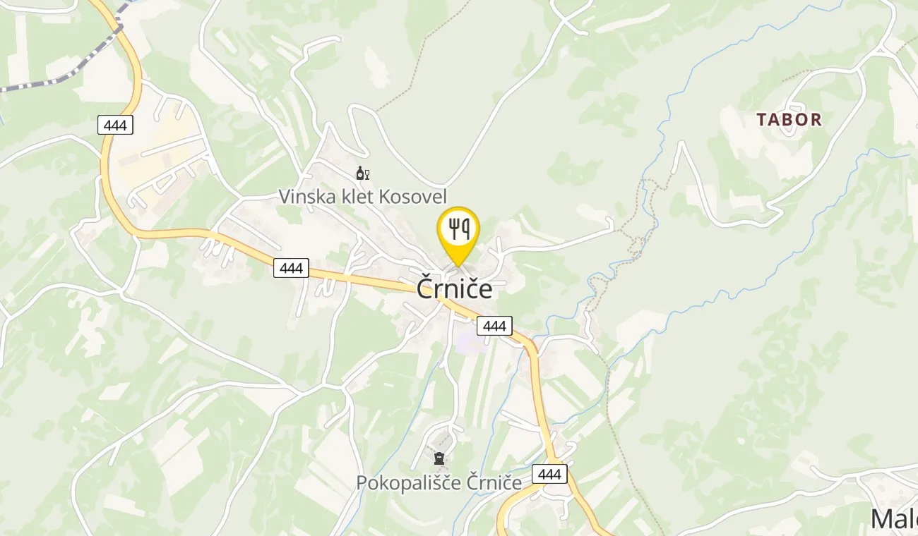 Zemljevid — Arkade Cigoj