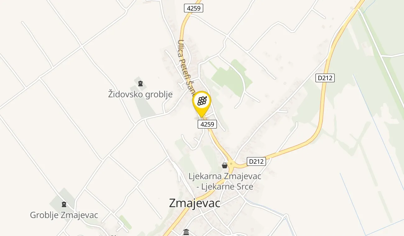 Karta — Zlatno brdo