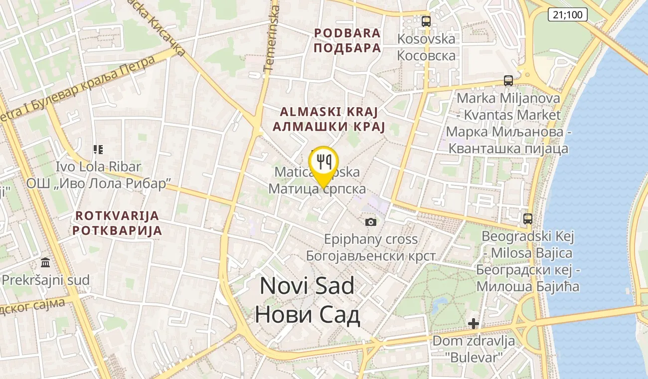 Mapa — R3B - ROZBRAT I STREET-BISTRO