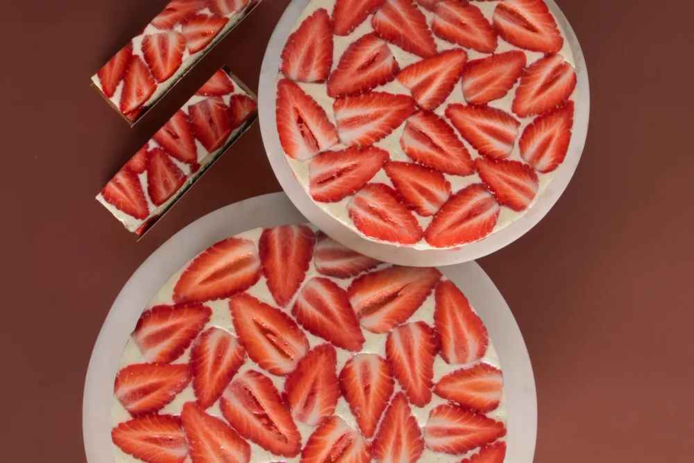Le Fraisier © Yann Couvreur Pâtisserie