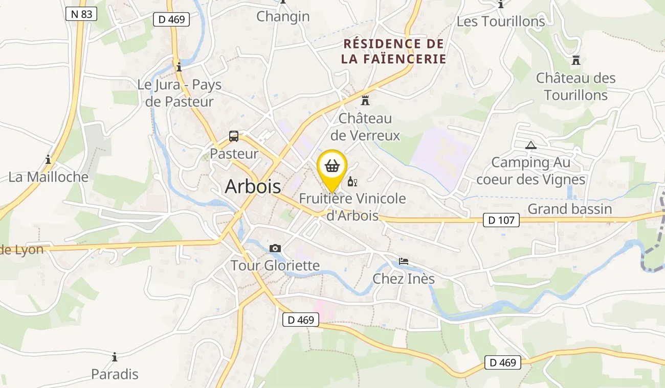 1 Rue des Fossés, 39600 Arbois, France