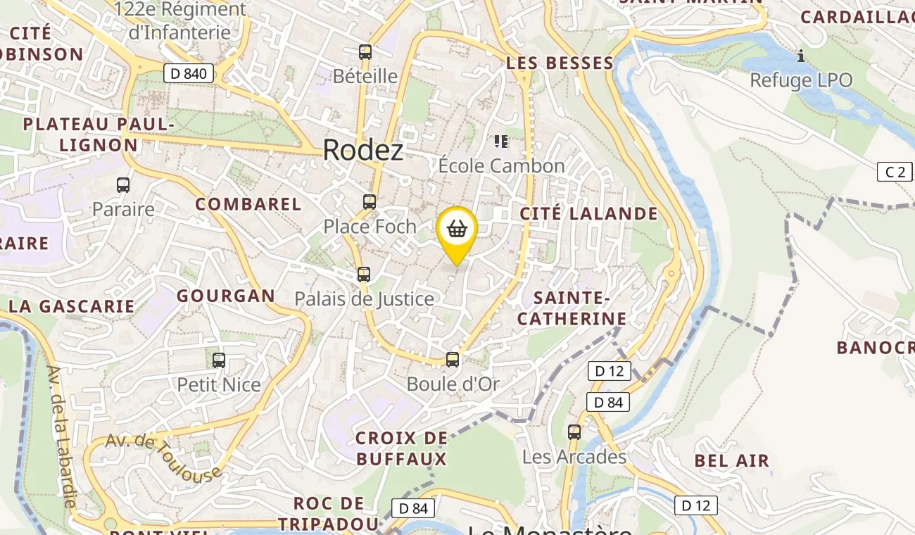 22 Place du Bourg, 12000 Rodez, France