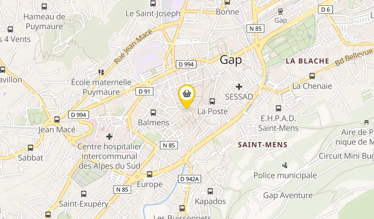 2 Place aux Herbes, 05000 Gap, France