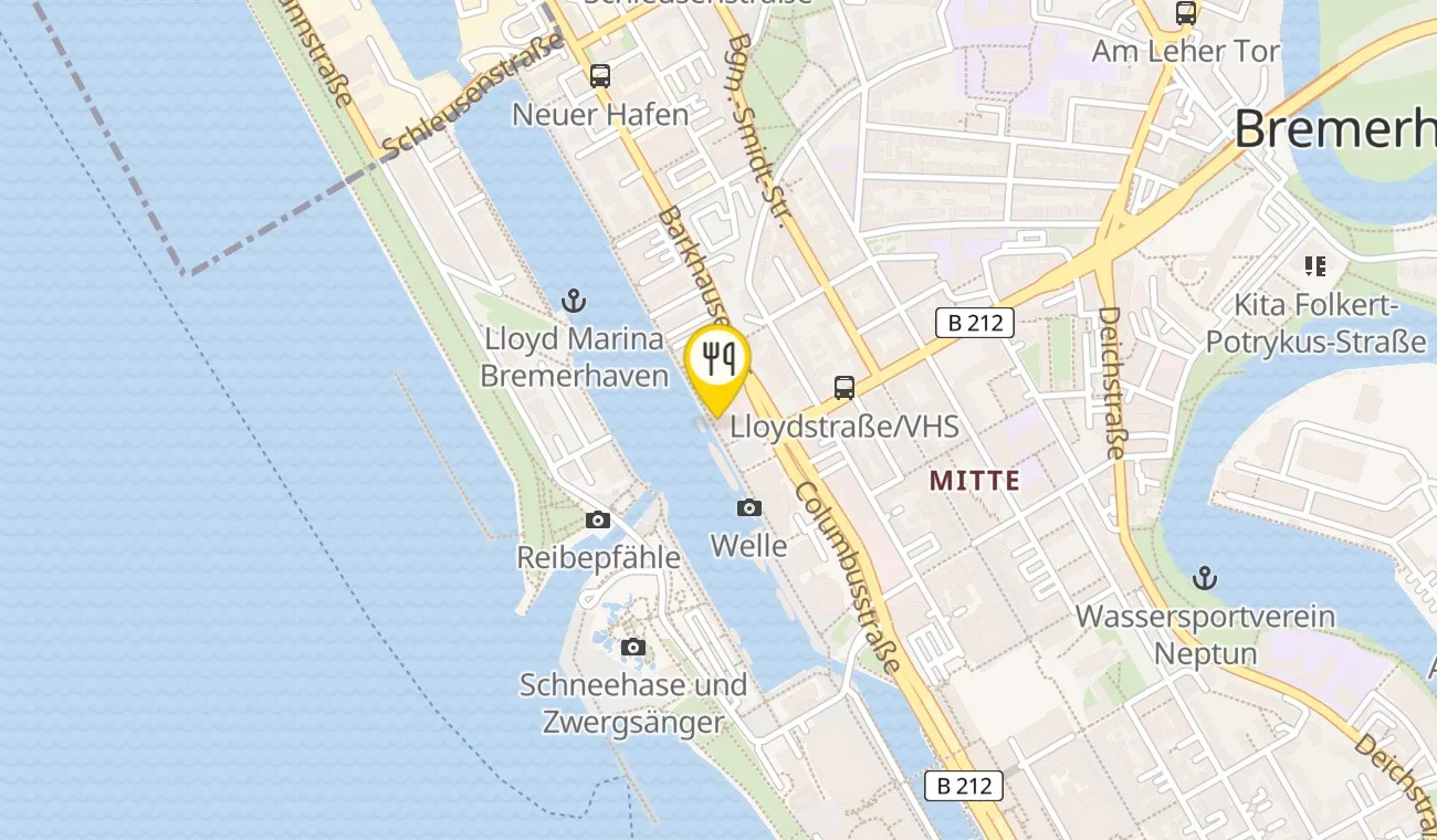 Karte — PIER 6