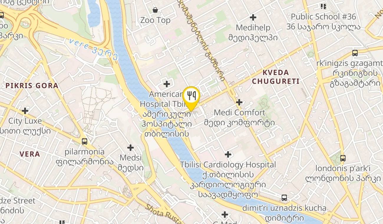 Map — STRADA CAFÉ