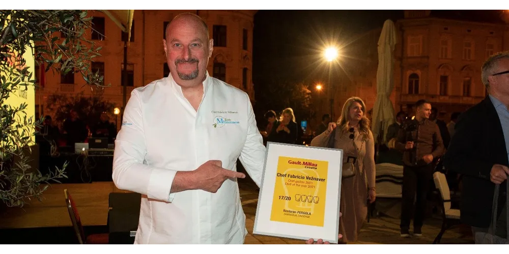 FABRICIO VEŽNAVER: Chef godine Gault&Millau Croatia 2021