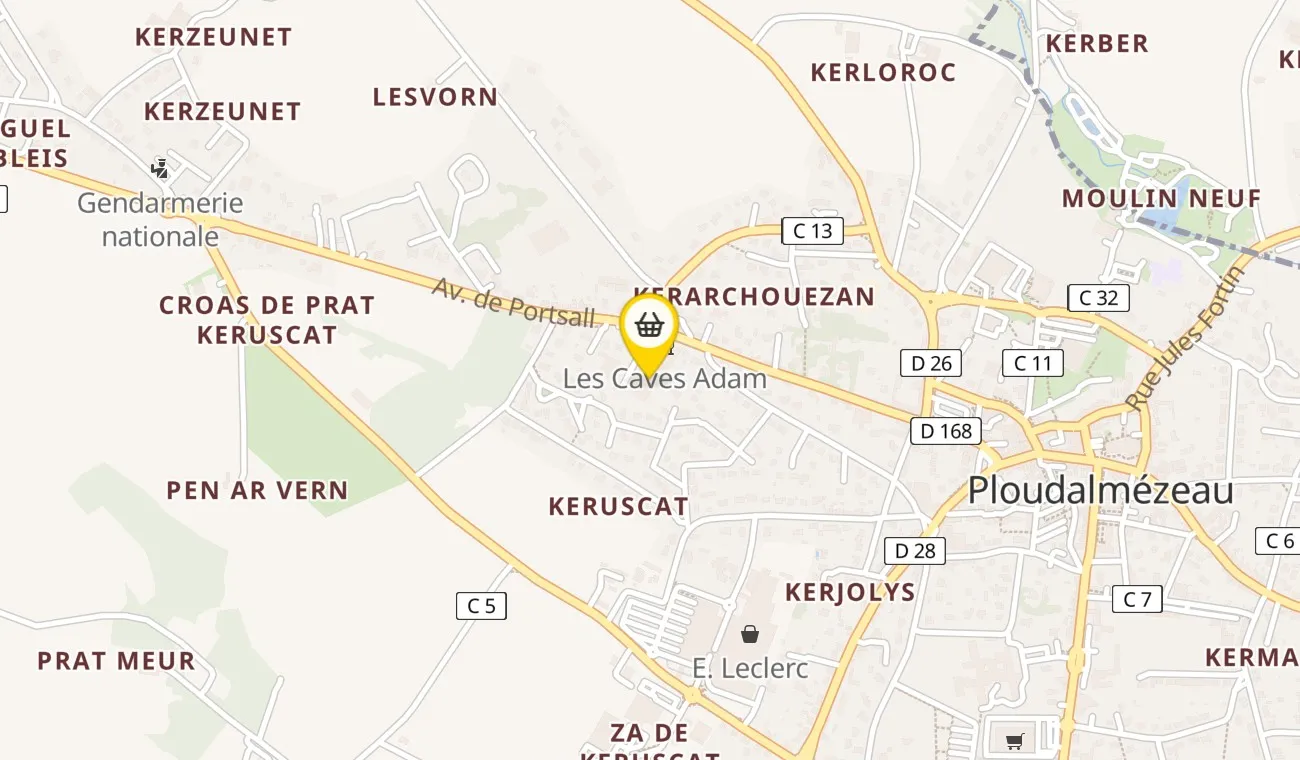 Plan — Brasserie des Abers