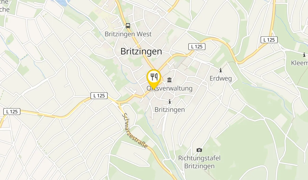 Karte — Hirschen Britzingen
