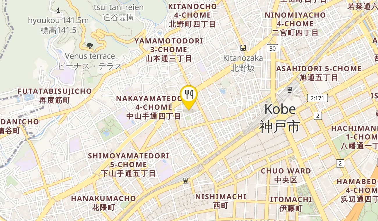 Map — Sushi Ueda