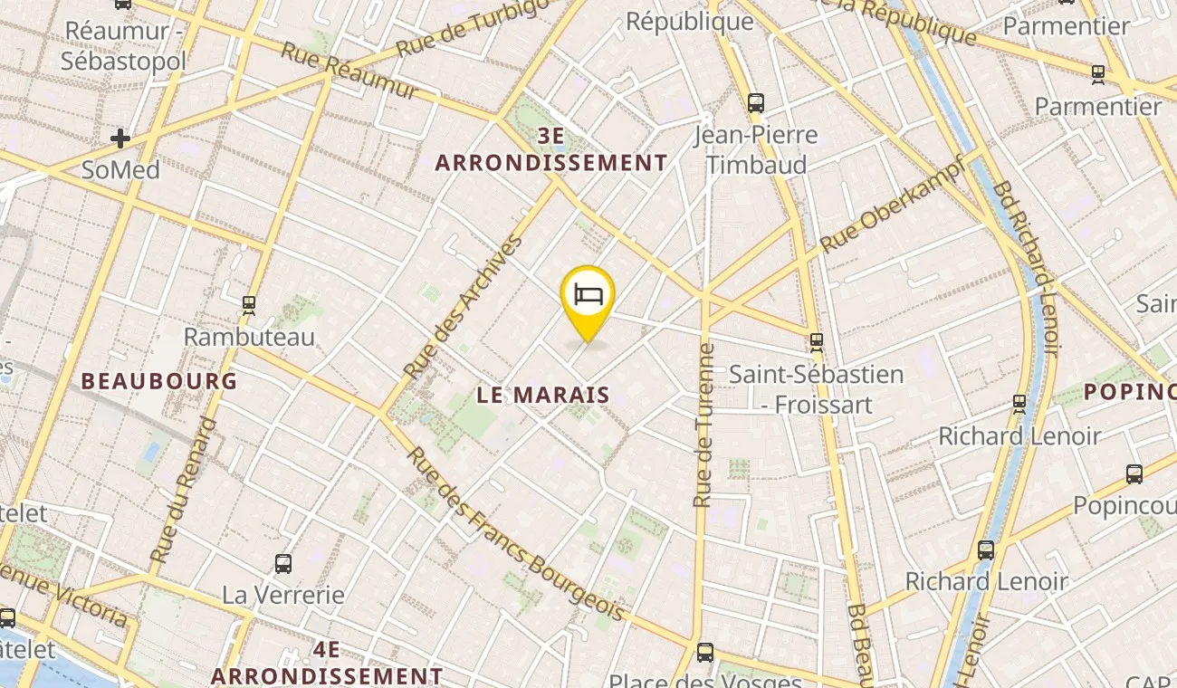 Plan — Boudoir des Muses