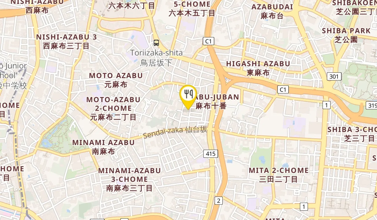 Map — La Maison Confortable