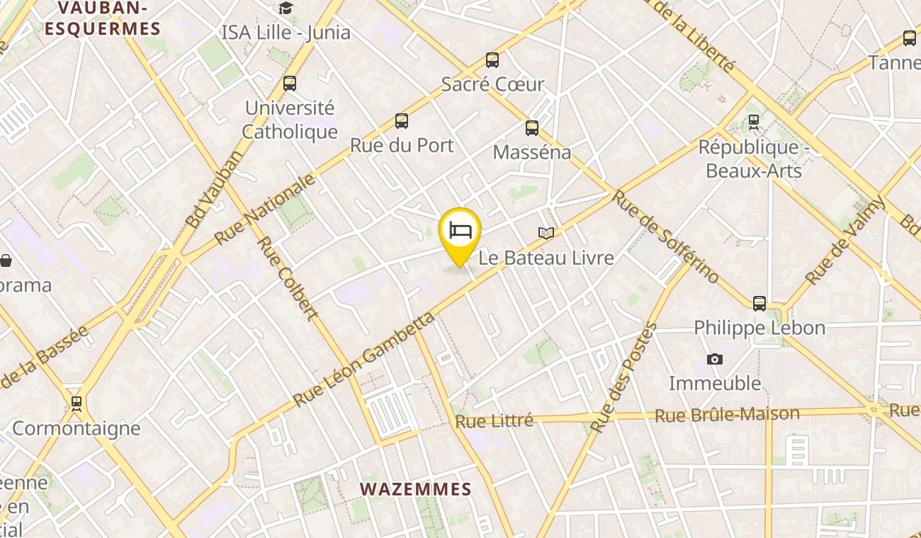 Plan — JOST Lille Wazemmes